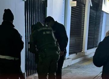 Lo detuvieron por el robo de cables de cobre en el centro de La Calera