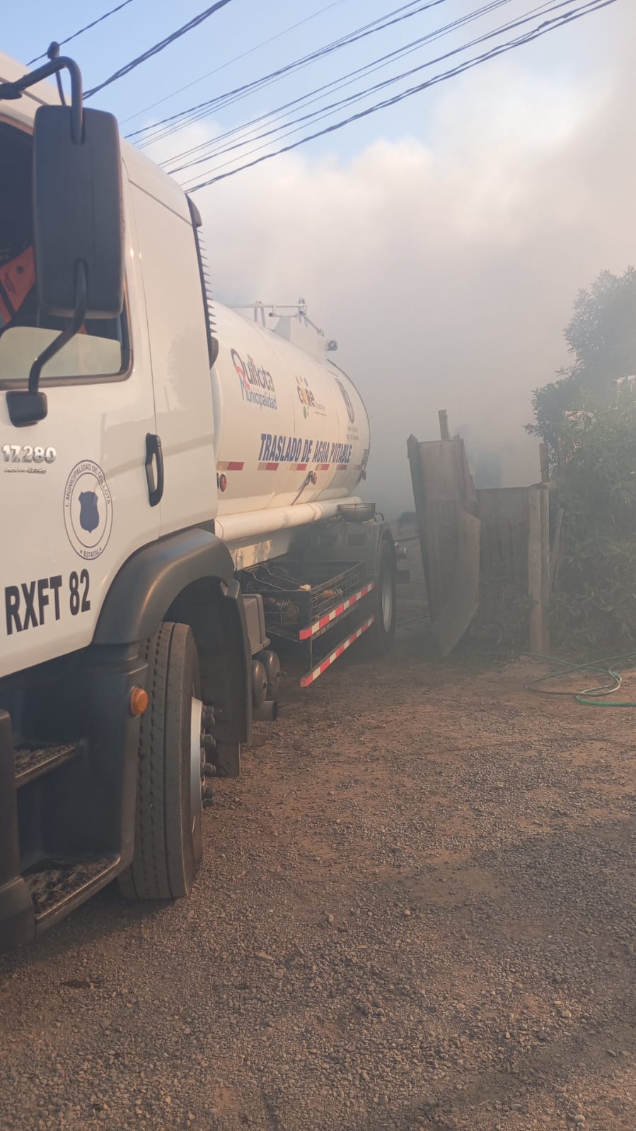 Nuevo incendio consumió por completo una vivienda en Quillota