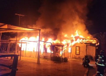 Quillota: Incendio en La Palma dejó una persona damnificada