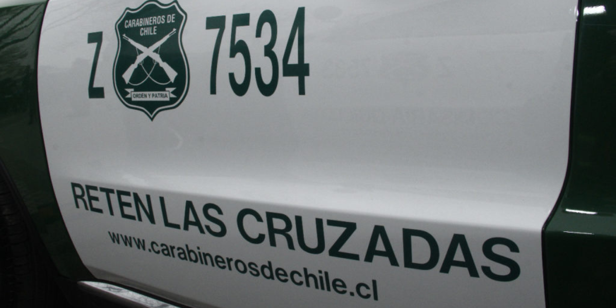 Carabineros de la Tenencia Las Cruzadas lograron detener al sujeto.
