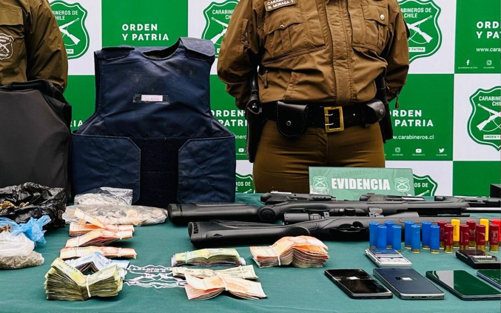 Esto halló Carabineros en masivo operativo antidrogas en La Calera