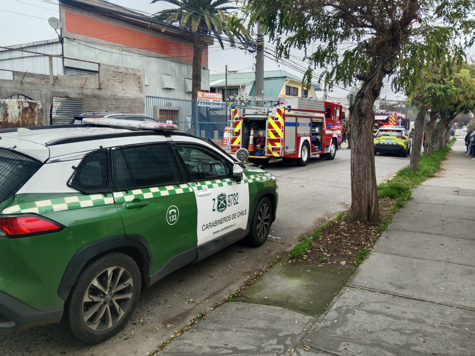 Trabajador sufrió accidente y fue aplastado por un camión en Quillota
