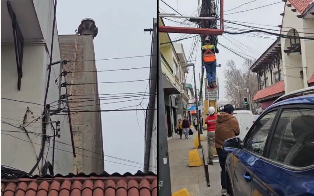 [VIDEO] Probaron antigua sirena de bomberos sobre el Teatro Portales de Quillota