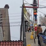 [VIDEO] Probaron antigua sirena de bomberos sobre el Teatro Portales de Quillota