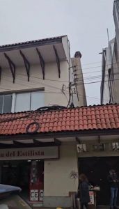 [VIDEO] Probaron antigua sirena de bomberos sobre el Teatro Portales de Quillota