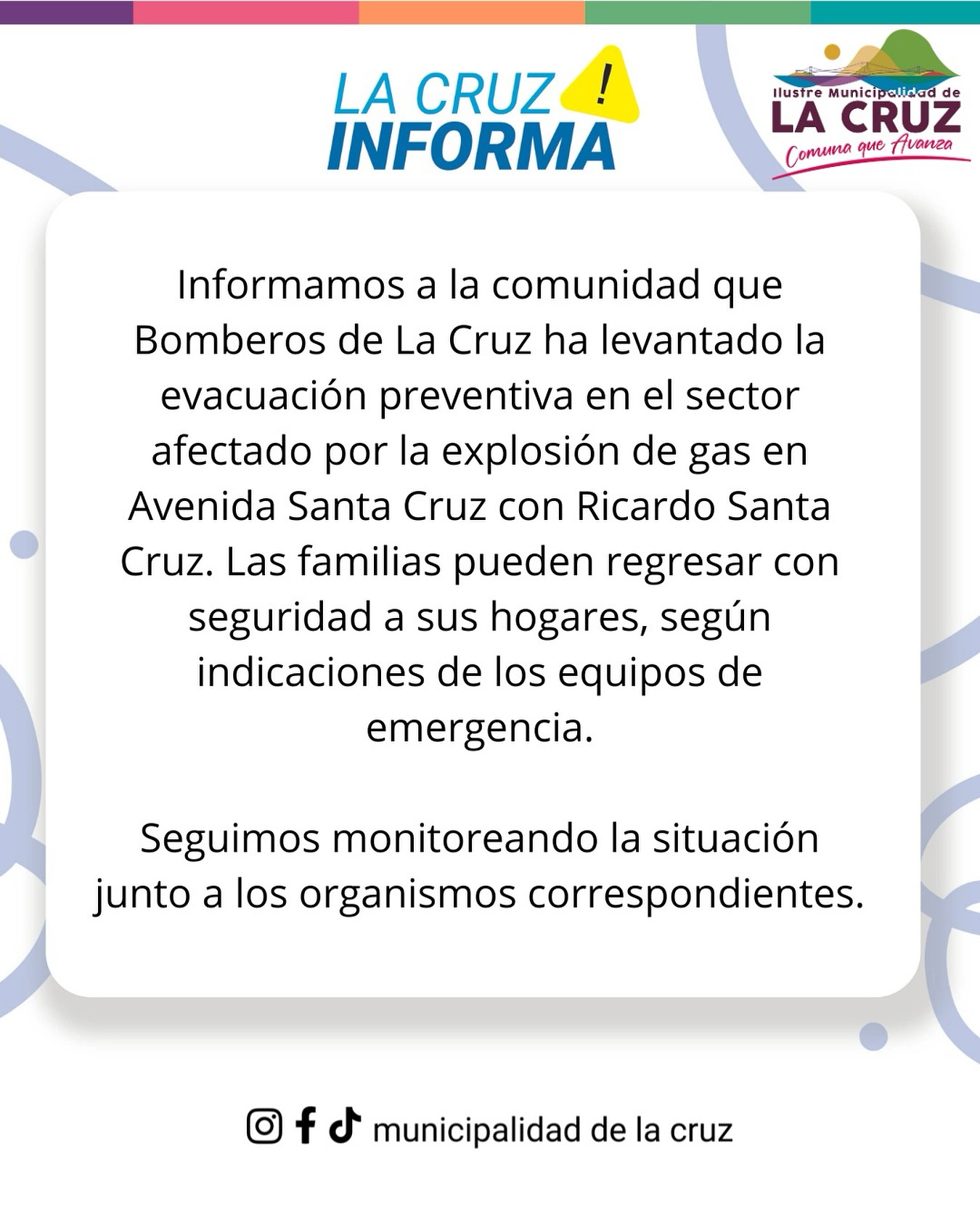 evacuación preventiva