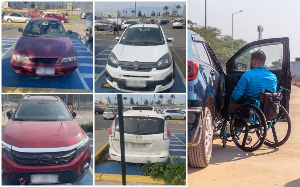 Alcalde Mella por mal uso de estacionamientos reservados para personas con discapacidad