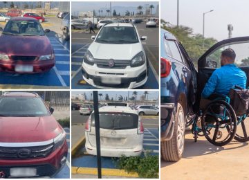 Alcalde Mella por mal uso de estacionamientos reservados para personas con discapacidad