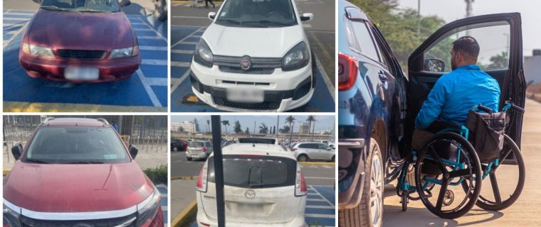 Alcalde Mella por mal uso de estacionamientos reservados para personas con discapacidad
