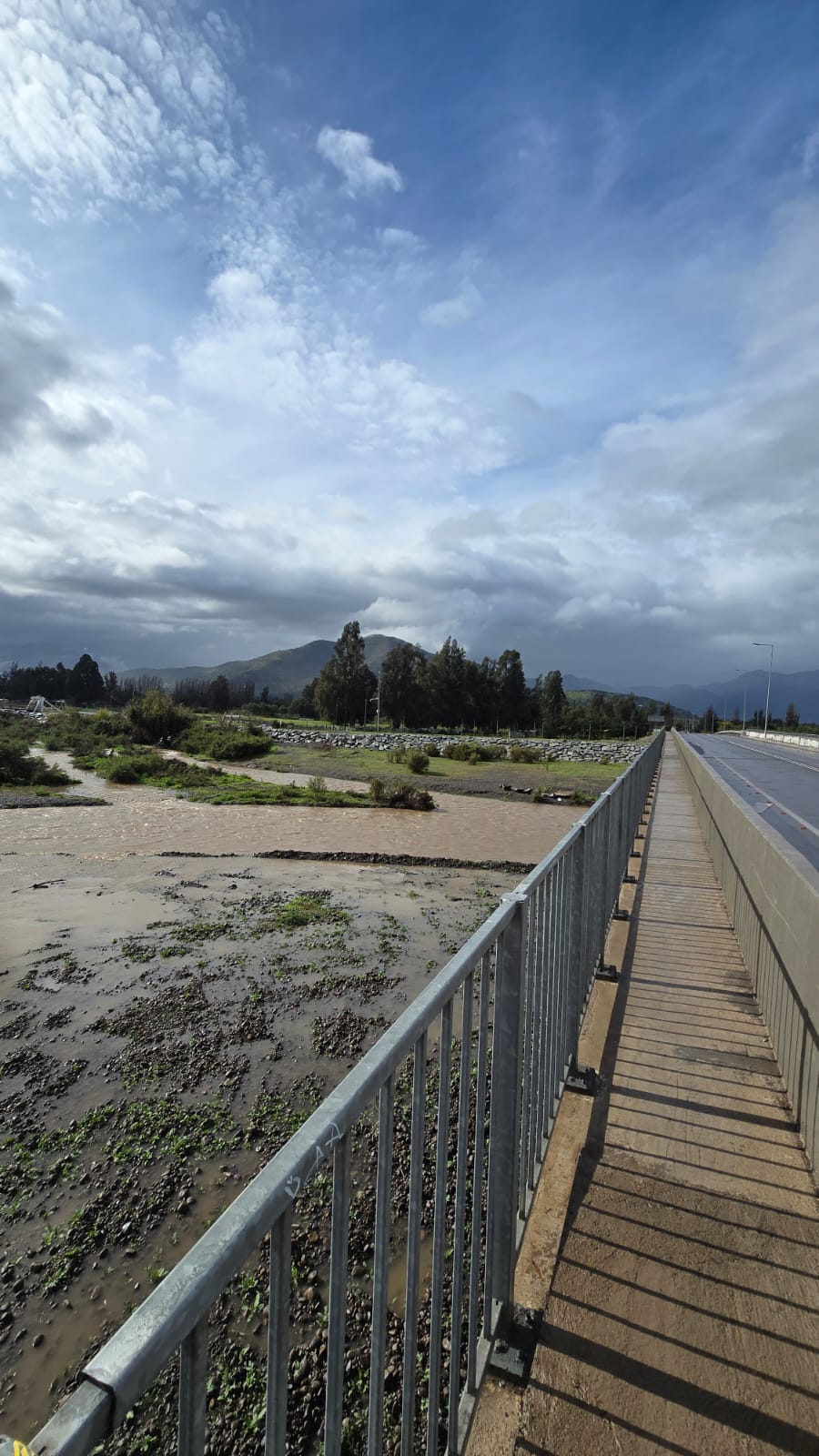 Así se ha desarrollado el frente de lluvia en la Provincia de Quillota