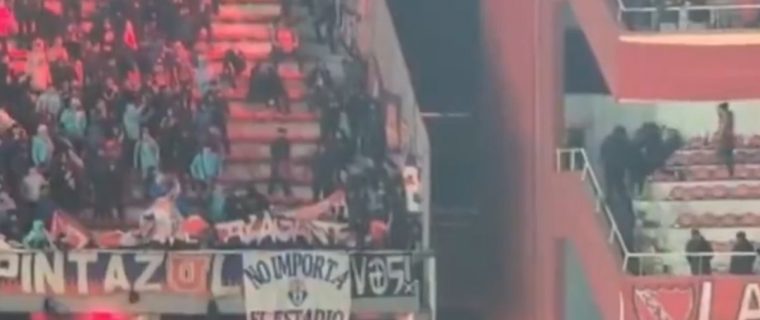 Calerano es el principal lesionado en violento encuentro entre la "U" e Independiente