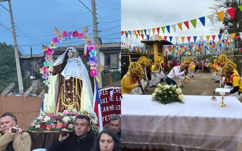 Con una gran presencia de público se hizo la Fiesta de la Virgen de Pachacamita