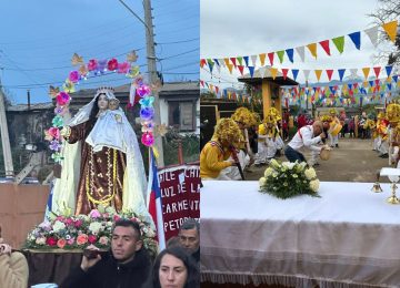 Con una gran presencia de público se hizo la Fiesta de la Virgen de Pachacamita