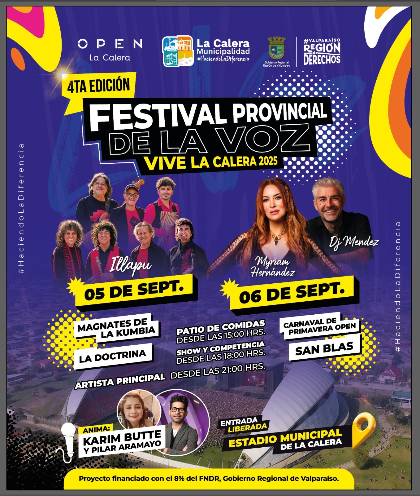 DJ Méndez se suma a Myriam Hernández e Illapu en festival de La Calera