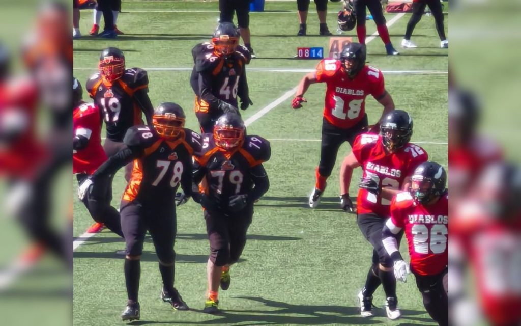 Diablos Rojos de La Calera jugará la final del Torneo de Football Tackle Regional