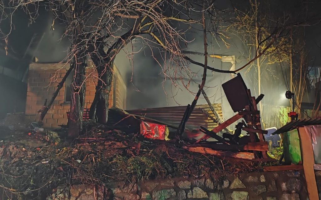 Incendio destruyó una casa en el cerro Mayaca de Quillota