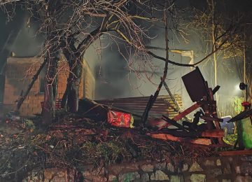 Incendio destruyó una casa en el cerro Mayaca de Quillota