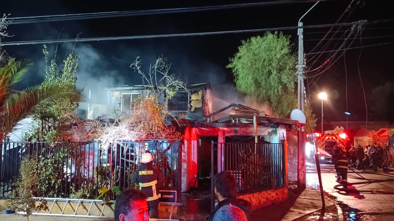 Incendio en El Melón dejó seis personas damnificadas