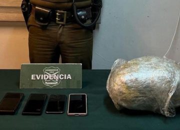 La Ligua: Control carretero dejó 4 detenidos por tráfico de drogas