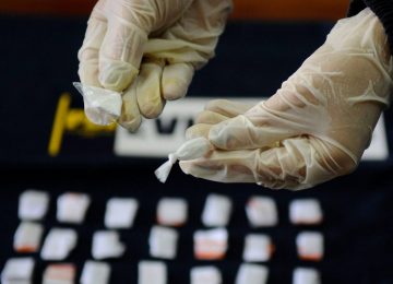 Mujeres traficaban pasta base de cocaína a pocos metros de tribunal de La Calera