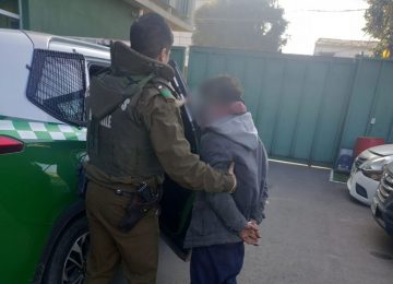 Otra vez detuvieron a sujeto por amenazar de muerte a vecinos de La Cruz