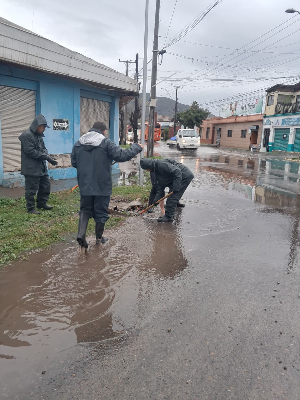 Sistema frontal La Calera agosto 2025