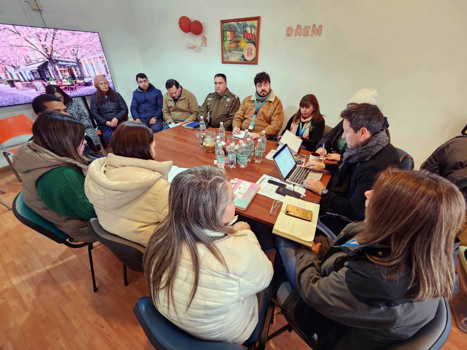 Trabajan en reforzar la seguridad del Liceo Escuti Orrego
