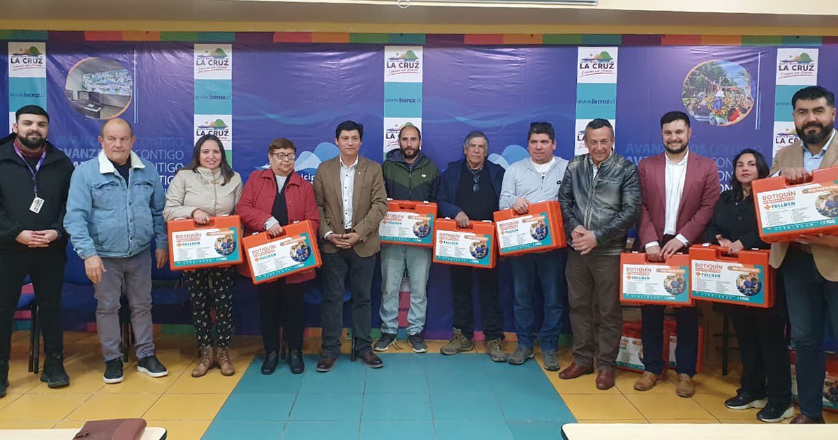 Dirigentes sociales de La Cruz se certificaron en primeros auxilios