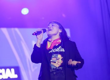 Camila Ramírez fue la ganadora del Festival Provincial de la Voz en La Calera