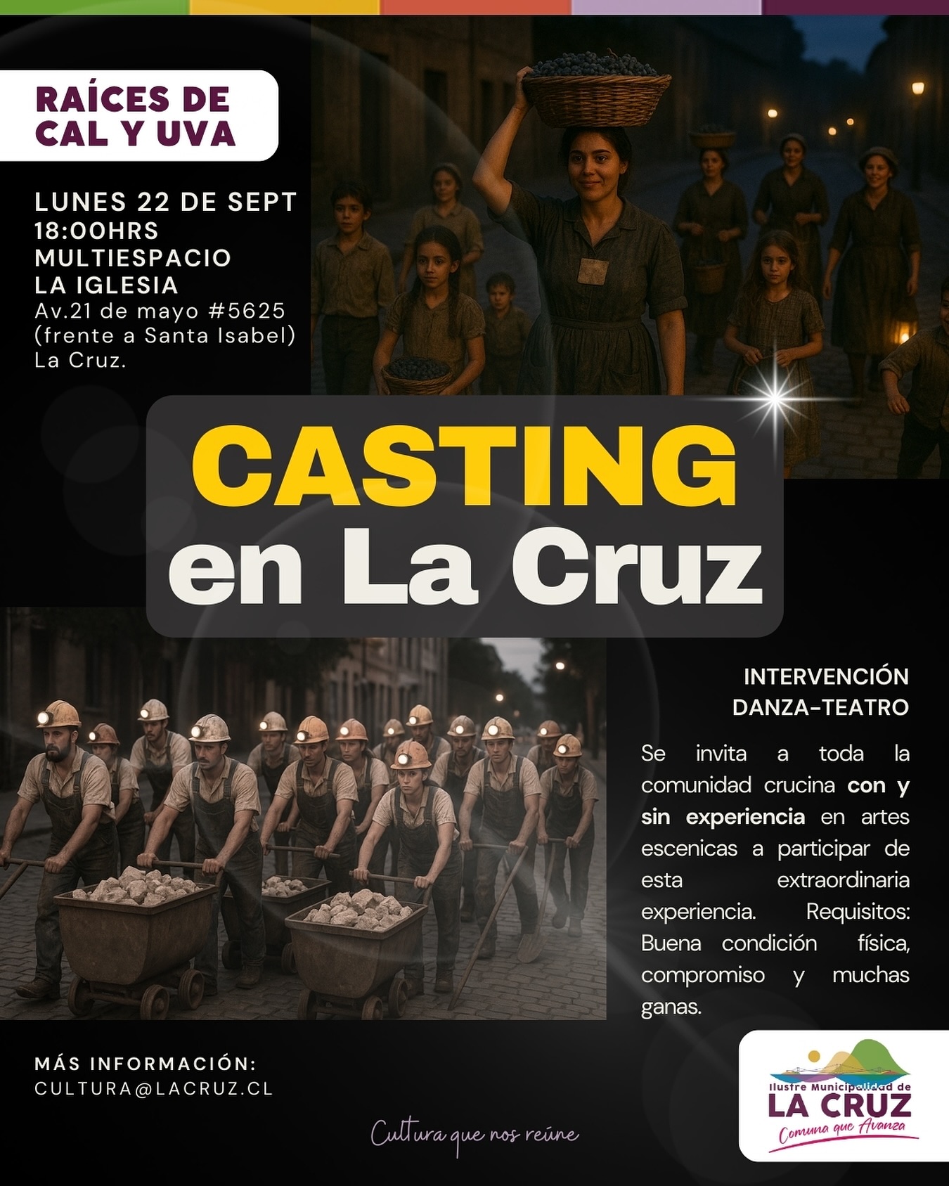 En La Cruz harán casting para llamativa obra de teatro urbano