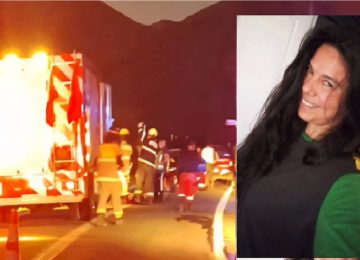 fallecida en accidente de Santa María