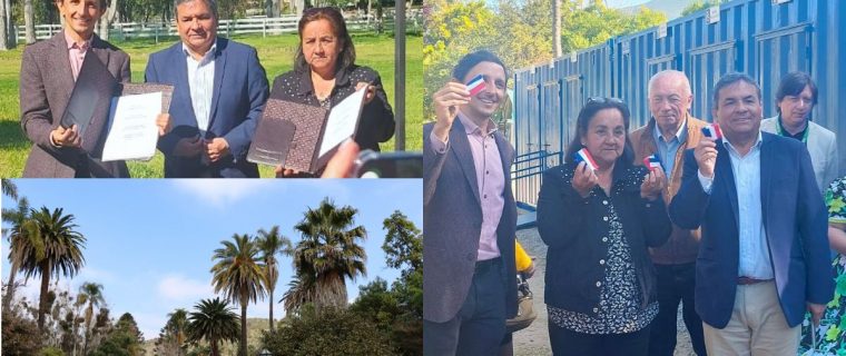 Firman importante convenio para recuperar el Parque El Edén