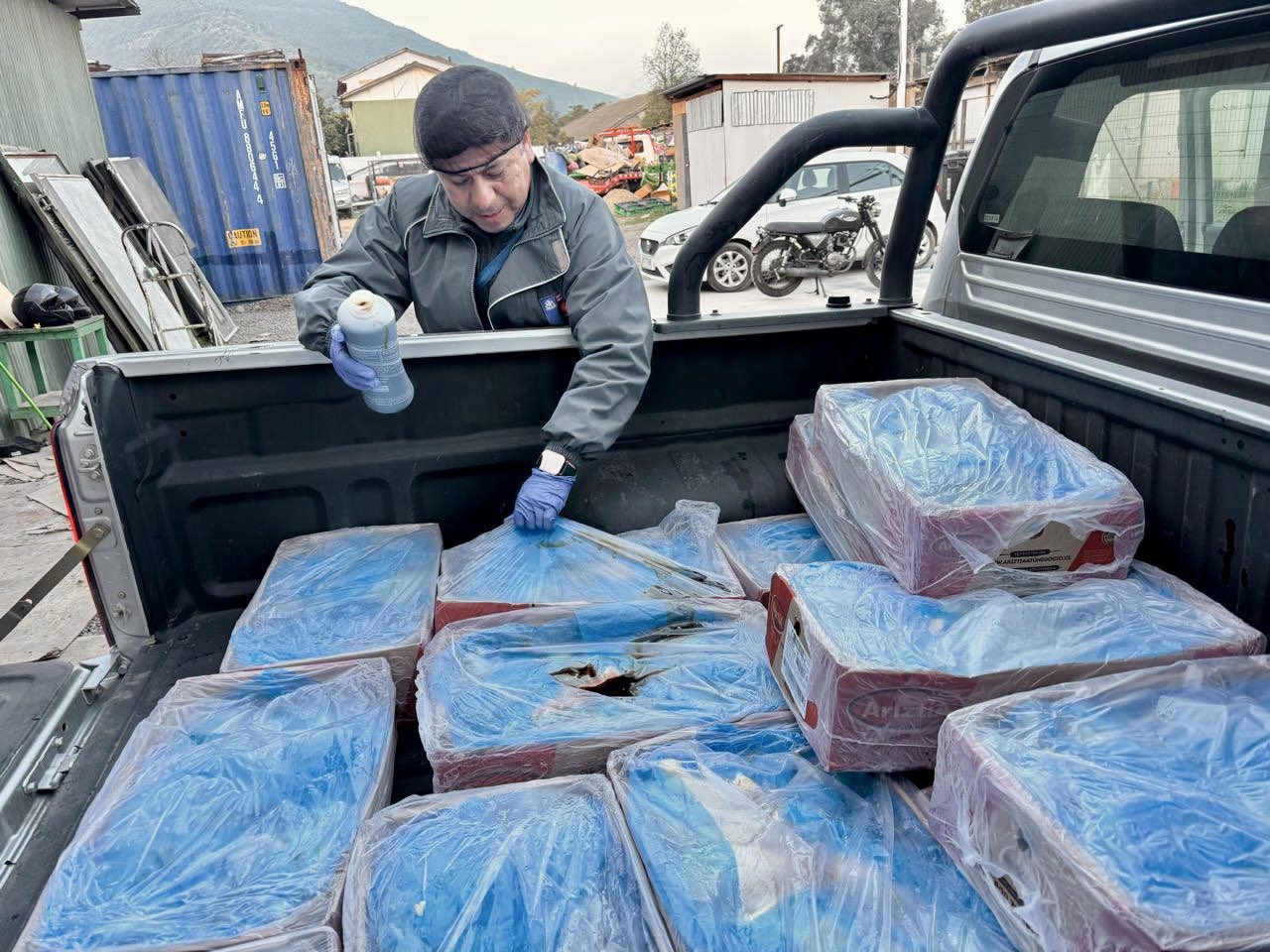 Incautan más de 1.600 kilos de carne en mal estado en Hijuelas