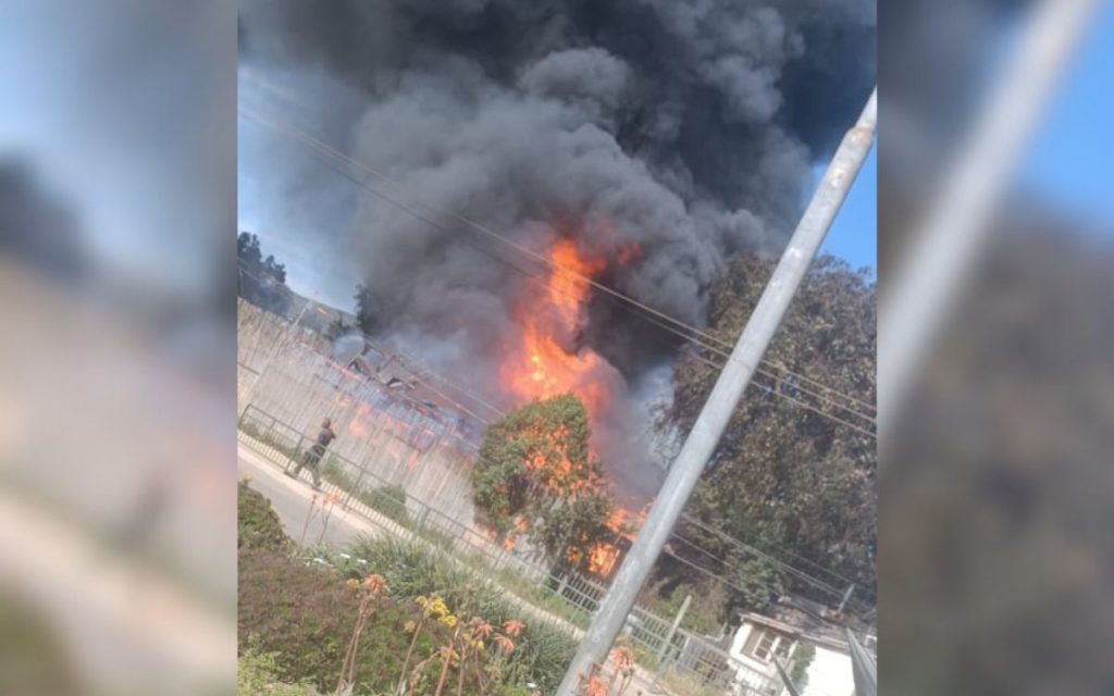 Incendio en La Laguna, Zapallar