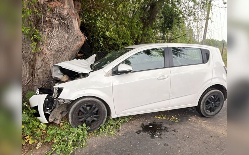 Madre e hija resultaron lesionadas tras choque en Pachacama