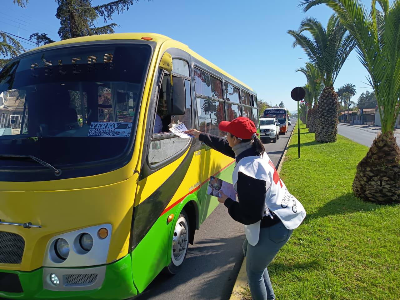 Recrean accidentes en Quillota y La Calera en un llamado a celebrar con responsabilidad