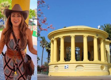 Caro Molina vuelve a sus raíces y graba videoclip en la Plaza de Armas de Quillota