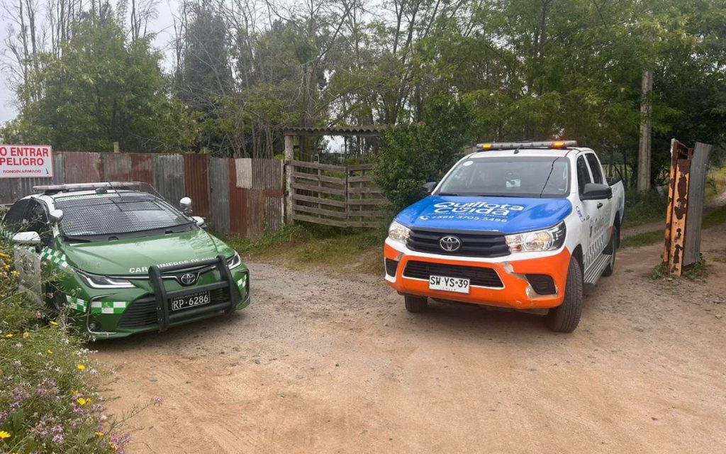 Desalojan predio ocupado ilegalmente en San Pedro, Quillota