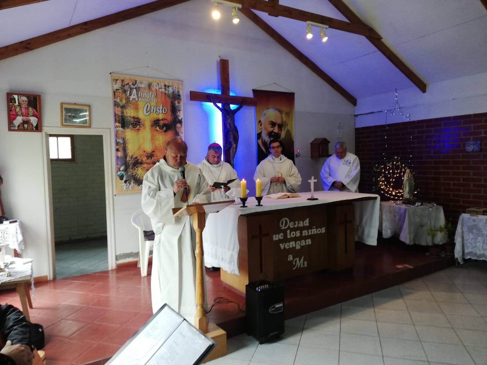 En La Calera obispo auxiliar de Valparaíso oró por la paz en Palestina