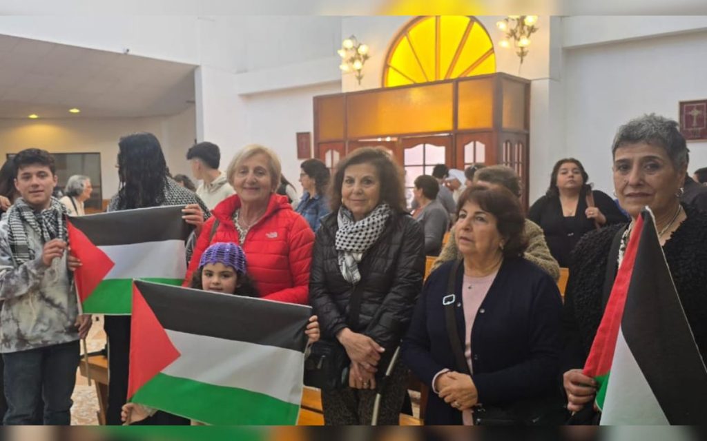 En La Calera obispo auxiliar de Valparaíso oró por la paz en Palestina