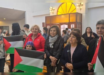 En La Calera obispo auxiliar de Valparaíso oró por la paz en Palestina