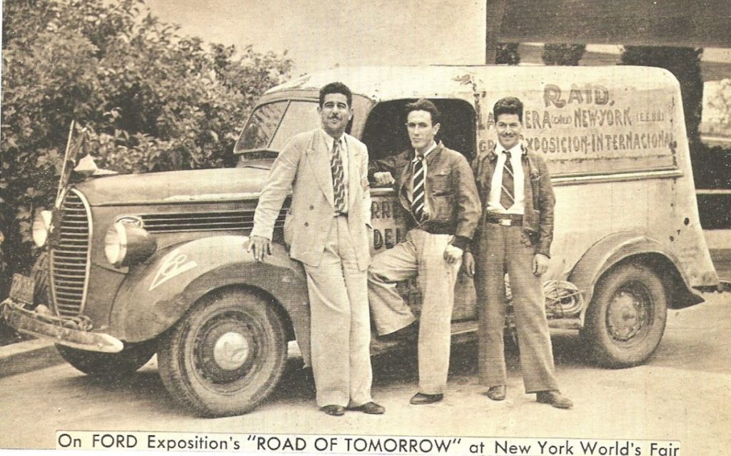 La increíble aventura de tres caleranos que viajaron en auto de La Calera a Nueva York
