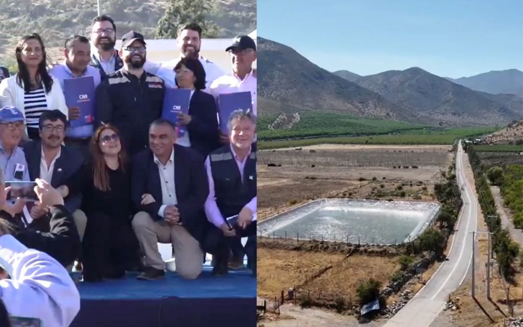 Pdte. Boric inaugura aducción del río La Ligua, obra que beneficia a más de 21 mil personas