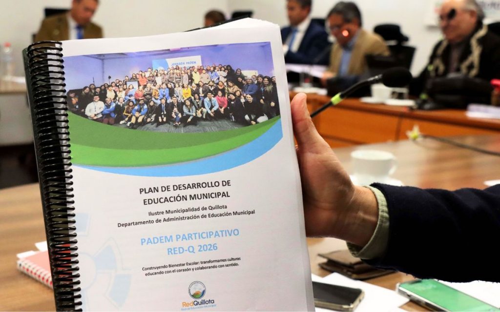 Quillota: Presentan propuesta de Plan Anual de Desarrollo Educativo Municipal