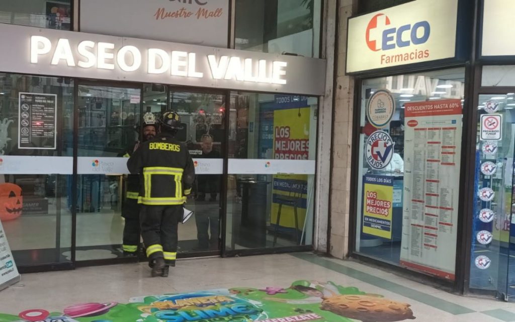 Quillota: Se produjo amago de incendio en el Paseo del Valle