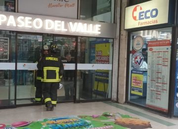 Quillota: Se produjo amago de incendio en el Paseo del Valle