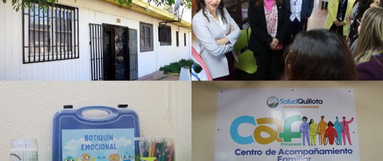 Quillota inaugura Centro de Acompañamiento Familiar Primavera
