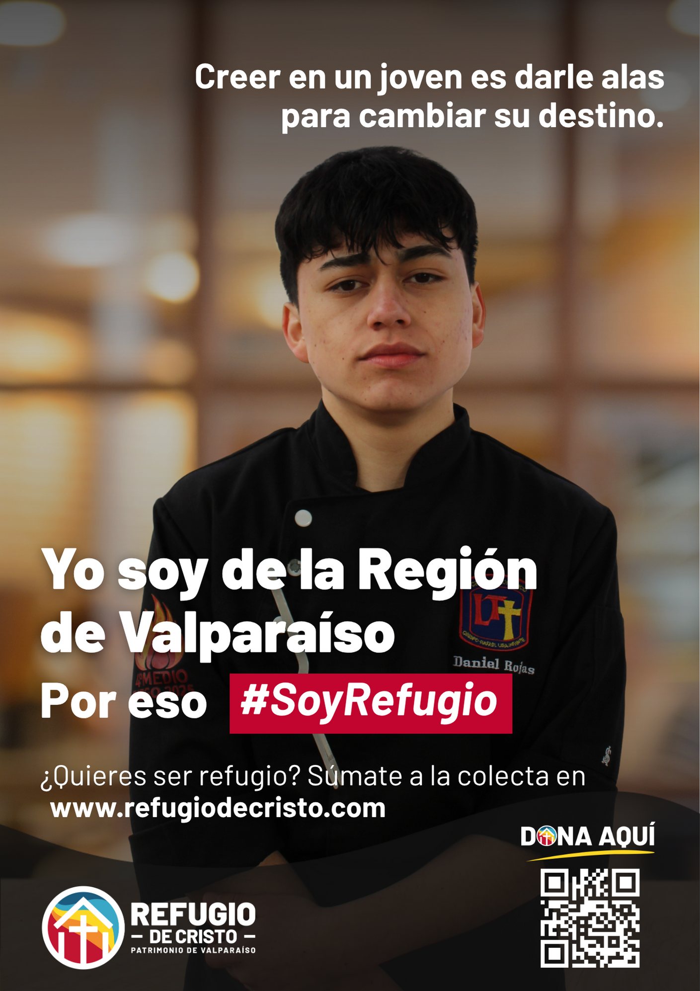 Refugio de Cristo lanza colecta en la Región bajo el lema #SoyRefugio