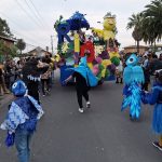 Todo listo para el desfile de carros alegóricos en La Cruz