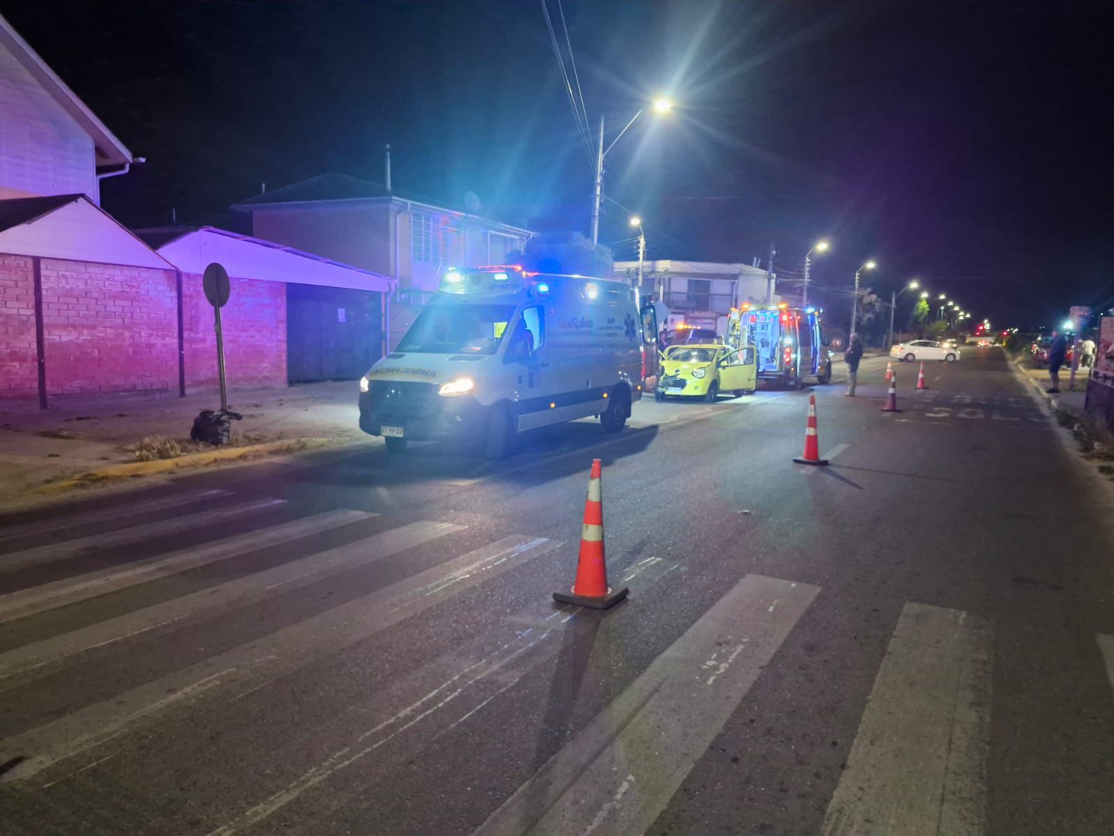 Balearon a tres personas en confuso incidente en Quillota